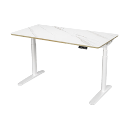 乐歌电动升降桌电脑桌站立办公学习桌写字桌书桌E6-HD/1.8m白色套装