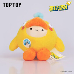 TOP TOY 蛋仔派对动物系列搪胶毛绒挂件盲盒游戏周边礼物 单盒