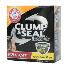 艾禾美（ARM&HAMMER）铁锤猫砂28磅膨润土猫砂除臭低尘锤子猫沙美国进口猫砂铁锤除臭粉 【红标】多猫款28磅(除臭留香)
