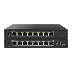 希力威视管理型2.5G交换机8个2.5G电口万兆光网管交换器POE隔离VLAN汇聚镜像支持光猫棒 【二层网管】8口2.5G+1万兆光交换机