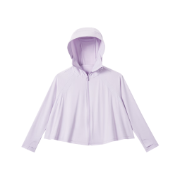 京东京造【凉感透气】儿童防晒衣防晒服外套冰丝凉感透气速干 紫色 160/76