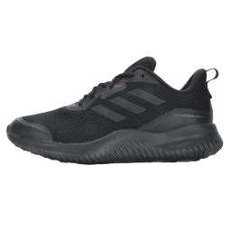 阿迪达斯（adidas）男鞋跑步鞋 2024夏季新款透气缓震跑鞋耐磨轻便低帮休闲鞋运动鞋 阿尔法bounce+跑鞋/黑色/灰色 44.5码