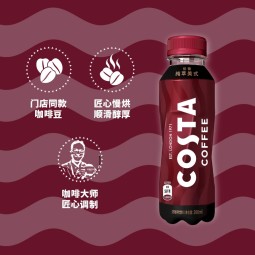 COSTA咖世家咖啡COSTA COFFEE  浓醇风味300ml*15新老包装随机发 300ml*15瓶纯粹美式