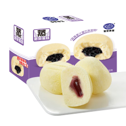 港荣蒸蛋糕蓝莓800g面包零食小蛋糕点心夹心休闲早餐饼干礼品盒