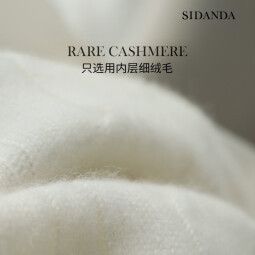 SIDANDA高奢真丝山羊绒毯重磅家居盖毯22姆米桑蚕丝镶边沙发毯子 真丝羊绒毯 110*160cm