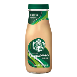 星巴克（Starbucks） 星冰乐 即饮浓咖啡饮料瓶装便携夏日畅饮 咖啡281ml*4