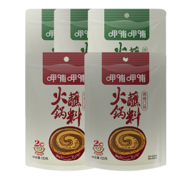 呷哺呷哺 火锅蘸料  麻酱调料拌面拌菜调料 原味60g*5+香辣60*5