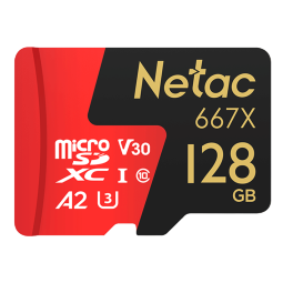 朗科（Netac）128GB TF（MicroSD）存储卡 U3 C10 A2 V30 4K 超至尊PRO版内存卡 读速100MB/s 写速40MB/s