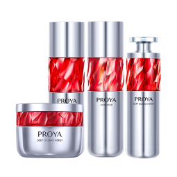 珀莱雅红宝石护肤品套装 护肤礼盒 (水乳精华轻盈霜)化妆品生日礼物女