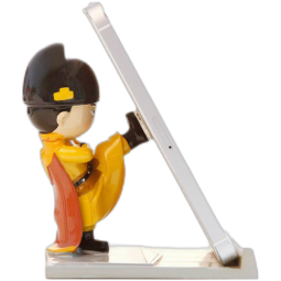 博物文创宫廷人物锦衣卫手机座创意桌面懒人手机架支架女生日礼物教师节 锦衣卫旋风腿