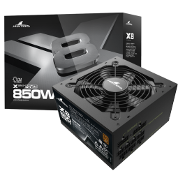 长城（Great Wall）额定850W X8金牌全模电脑电源（漏电监测/单路12V/自动启停/65cm长线材/6显卡供电接口）