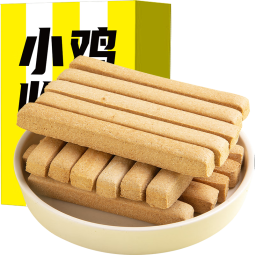 小鸡收腹低脂小钢筋饼干蛋白棒磨牙棒成人全麦代餐粗粮能量棒饱腹零食食品