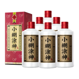 小糊涂仙 小糊涂神（普神）浓香型白酒 38度 500ml*6瓶 整箱装 贵州