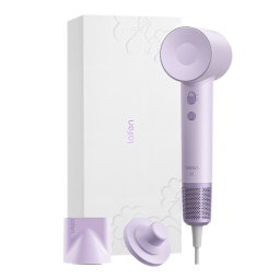 徕芬Laifen 心有锁属高速吹风机礼盒 莱芬家用吹风机 大风力不伤发低噪音电吹风 生日情人节礼物 紫色