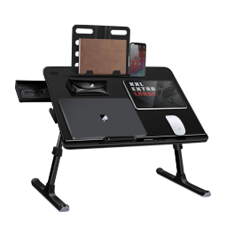 赛鲸（XGear）床上电脑桌书桌学习桌懒人可折叠学习飘窗升降办公家用学生宿舍