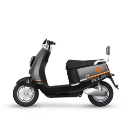 雅迪（yadea）冠能IF8电动车72V23Ah石墨烯铅酸电池长续航电动摩托车成人电瓶车 索罗灰(双碟版)/85KM续航