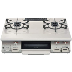 百乐满（Paloma）日本原装进口 嵌入式燃气灶 烤箱灶 天然气 液化气灶 FACEIS系列多色可选 无框 SI装置防干烧 faceis系列75厘米上黑下银色天