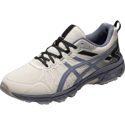 亚瑟士ASICS男鞋越野跑鞋网面运动鞋耐磨减震跑步鞋GEL-VENTURE 7 MX 白色/藏青色 41.5