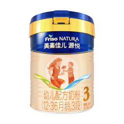 美素佳儿源悦幼儿配方奶粉（12-36月龄，3段）罐装400g（新客礼）