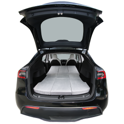 Havnby适用特斯拉ModelY3汽车载床垫露营后排车床免充气记忆棉折叠床垫 Model Y折叠款床垫【深色床罩】