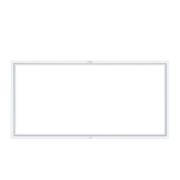 雷士（NVC） 集成吊顶灯 led吸顶灯铝扣板平板灯嵌入式厨房灯面板卫生间灯 白边 24W 正白光 30x60cm