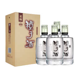 金种子 柔和种子酒 浓香型白酒 40度 460ml*4瓶 整箱装