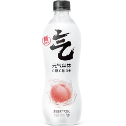 元气森林【肖战同款】0糖0脂0卡苏打气泡水无糖饮料480mL*15瓶汽水整箱 白桃味 480mL*15瓶