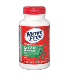 Move Free益节氨糖软骨素钙片绿瓶120粒 维骨力成人中老年人美国氨基葡萄糖