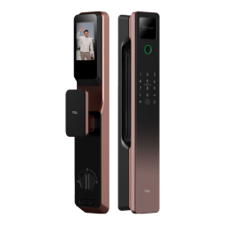 TCL智能锁智能门锁大屏猫眼远程全自动智能门锁电子锁 K7G