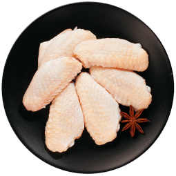 正大 鸡肉生鲜 翅中翅根鸡胸 冷冻 代餐健身 鸡翅中500g