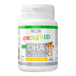 ERIC FAVRE艾瑞可dha婴幼儿童DHA海藻油维生素AD新生儿宝宝学生补脑非鱼油 【婴幼儿】海藻油DHA胶囊 60粒/瓶