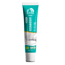 雨虹防水手挤密封胶玻璃胶 0级防霉 防水高弹 厨卫马桶收边胶 白色