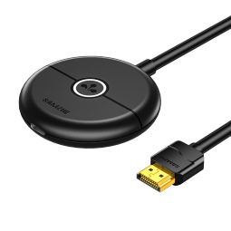 山泽 直播手机无线投屏器 4K高清HDMI视频传输同屏传输器 适用苹果安卓华为手机接电视显示器投影仪 手机无线投屏器【4K-扫码既连】WP02