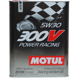 摩特(MOTUL) 酯类全合成汽车机油300V POWER5W-30SN 2L/桶 欧洲进口