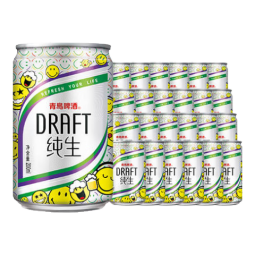 青岛啤酒纯生 200mL 24罐