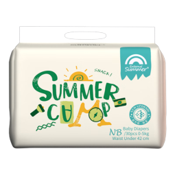Enternal Summer盛夏光年【尿裤免费送】夏日么么茶纸尿裤新生儿尿裤 超薄干爽透 新升级纸尿裤NB码30片（0-5kg）
