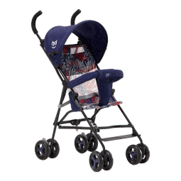 小龙哈彼（Happy dino）婴儿推车儿童轻便折叠便携伞车遛娃神器手推车蓝色 LD099-C-0022B