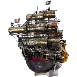 拼酷（piececool）安妮女王复仇号金属拼图手工diy拼装3d立体模型生日礼物送男友