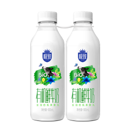 三元 极致有机鲜牛奶900ml/*2瓶 巴氏杀菌 鲜奶【王凯力荐】