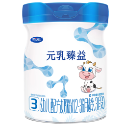 完达山（wondersun）新国标 元乳臻益 幼儿配方奶粉3段800克（12-36个月适用）
