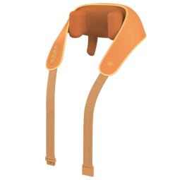 京东京造 颈椎按摩器P7pro橙 斜方肌肩颈按摩器颈椎按摩仪颈椎肩颈腰颈部按摩仪腰部腿部按摩器 生日礼物女