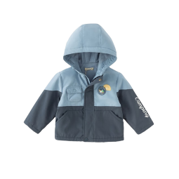 戴维贝拉（DAVE＆BELLA）男童外套儿童上衣休闲男宝宝衣服童装春季新款小童服饰幼儿外衣 蓝色DB3236076-T 120cm（建议身高110-120cm）