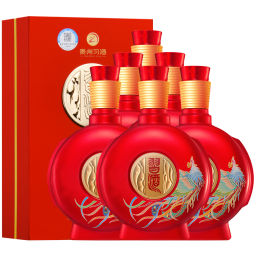 习酒窖藏喜宴 酱香型白酒53度 500ml*6瓶 整箱装 婚宴 新老包装随机发