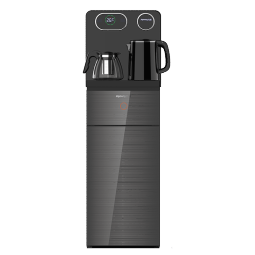 九阳（Joyoung）智能触控茶吧机 饮水机家用立式下置水桶全自动上水智能小型桶装水茶吧机 JCM63L【高端温热遥控款】 温热型