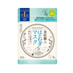 高丝（KOSE）美肌职人薏苡仁面膜7片/袋补水保湿肌肤通透提亮氨基酸节日礼物