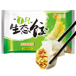 吴大嫂 东北水饺 猪肉酸菜 800g 40只 速冻蒸饺煎饺锅贴 速食 东北酸菜