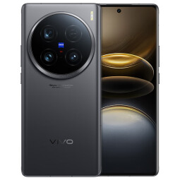 vivoX100 Ultra 蔡司2亿APO超级长焦 第三代骁龙8 一英寸云台级主摄 蓝图影像 拍照音乐新品5G手机 12+256GB 深空灰 vivo TWS