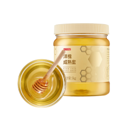 京东京造洋槐成熟蜜1000g 早餐冲牛奶伴侣蜂蜜冲饮礼品送妈妈礼物