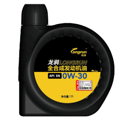 龙润润滑油旗舰系列SN PLUS级含PAO汽机油 0W-30  1L 汽车保养