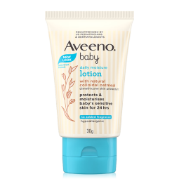 艾惟诺（Aveeno）婴儿润肤乳燕麦精华儿童每日倍护30g(无香型)（26年3月效期）